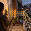 LUCES DE NAVIDAD CON PANEL SOLAR 100 LED